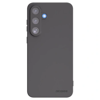 Picasee silikonowe czarne etui na Samsung Galaxy S25 FE 5G - Clear