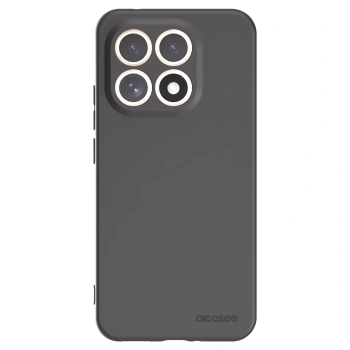 Picasee silikonowe czarne etui na Xiaomi 15T - Clear