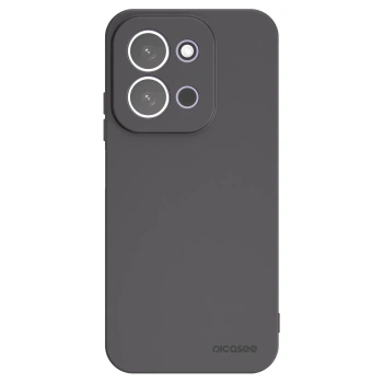 Picasee silikonowe czarne etui na Xiaomi Redmi 15C 5G - Clear