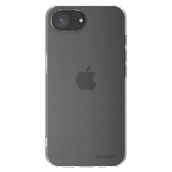 Picasee silikonowe przeźroczyste etui na Apple iPhone 17e - Clear