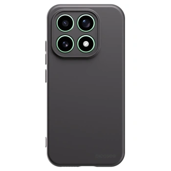 Picasee silikonowe czarne etui na Xiaomi 17 - Clear