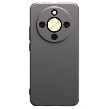 Picasee silikonowe czarne etui na Honor Magic8 Lite 5G - Clear