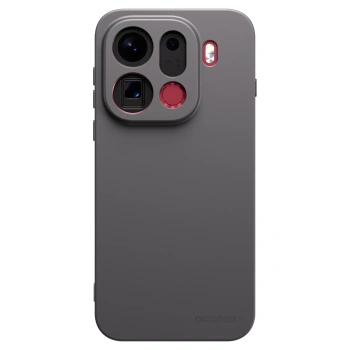 Picasee silikonowe czarne etui na OPPO Find X9 Pro - Clear