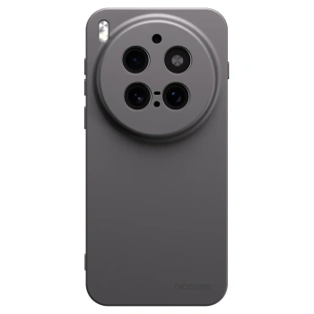 Picasee silikonowe czarne etui na Vivo X300 Pro - Clear