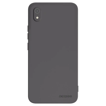 Picasee silikonowe czarne etui na Xiaomi Redmi 7A - Clear