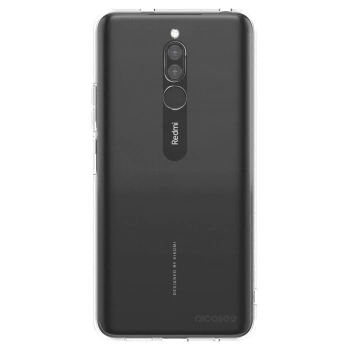 Picasee silikonowe przeźroczyste etui na Xiaomi Redmi 8 - Clear