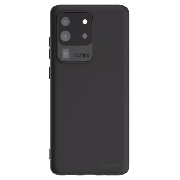 Picasee silikonowe czarne etui na Samsung Galaxy S20 Ultra 5G G988F - Clear