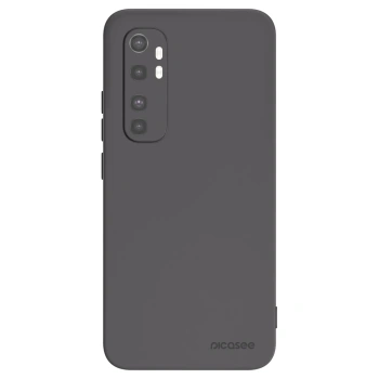 Picasee silikonowe czarne etui na Xiaomi Mi Note 10 Lite - Clear