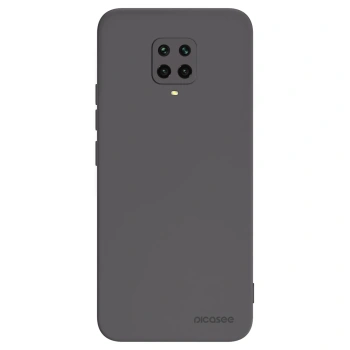 Picasee silikonowe czarne etui na Xiaomi Redmi Note 9S - Clear