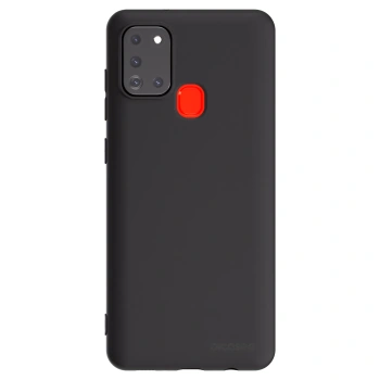Picasee silikonowe czarne etui na Samsung Galaxy A21s - Clear
