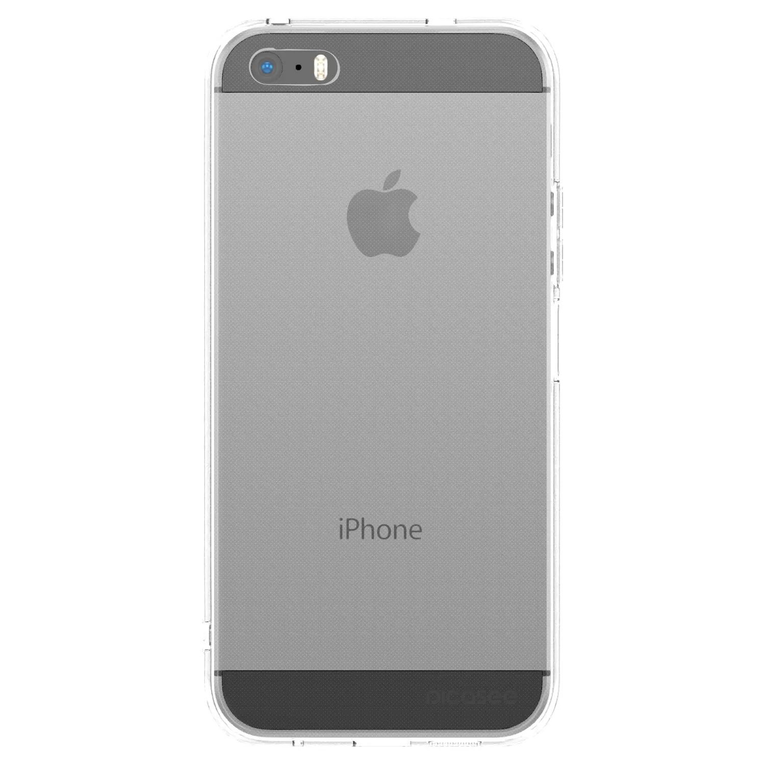 Picasee silikonowe przeźroczyste etui na Apple iPhone 5/5S/SE - Clear