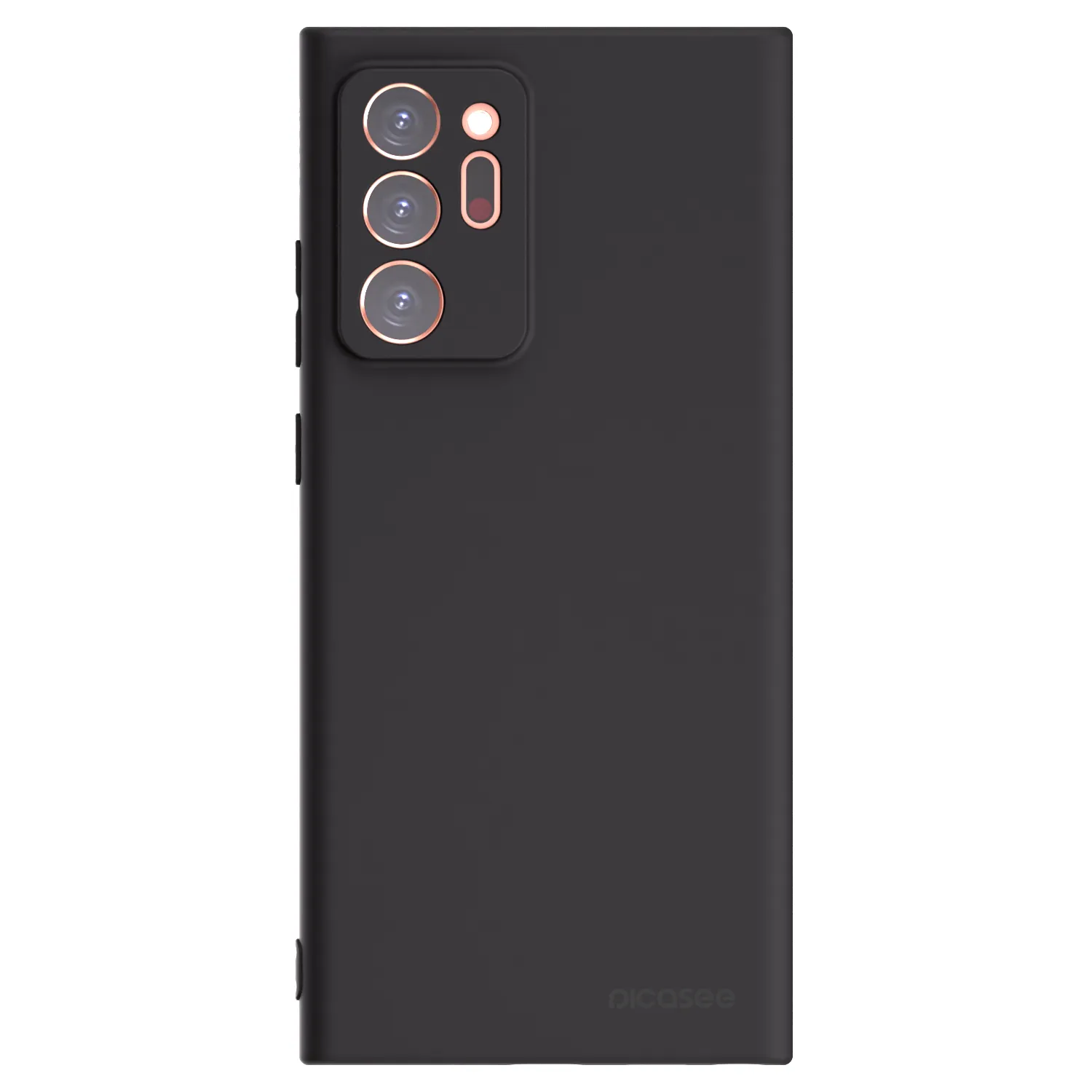 Picasee silikonowe czarne etui na Samsung Galaxy Note 20 Ultra - Clear