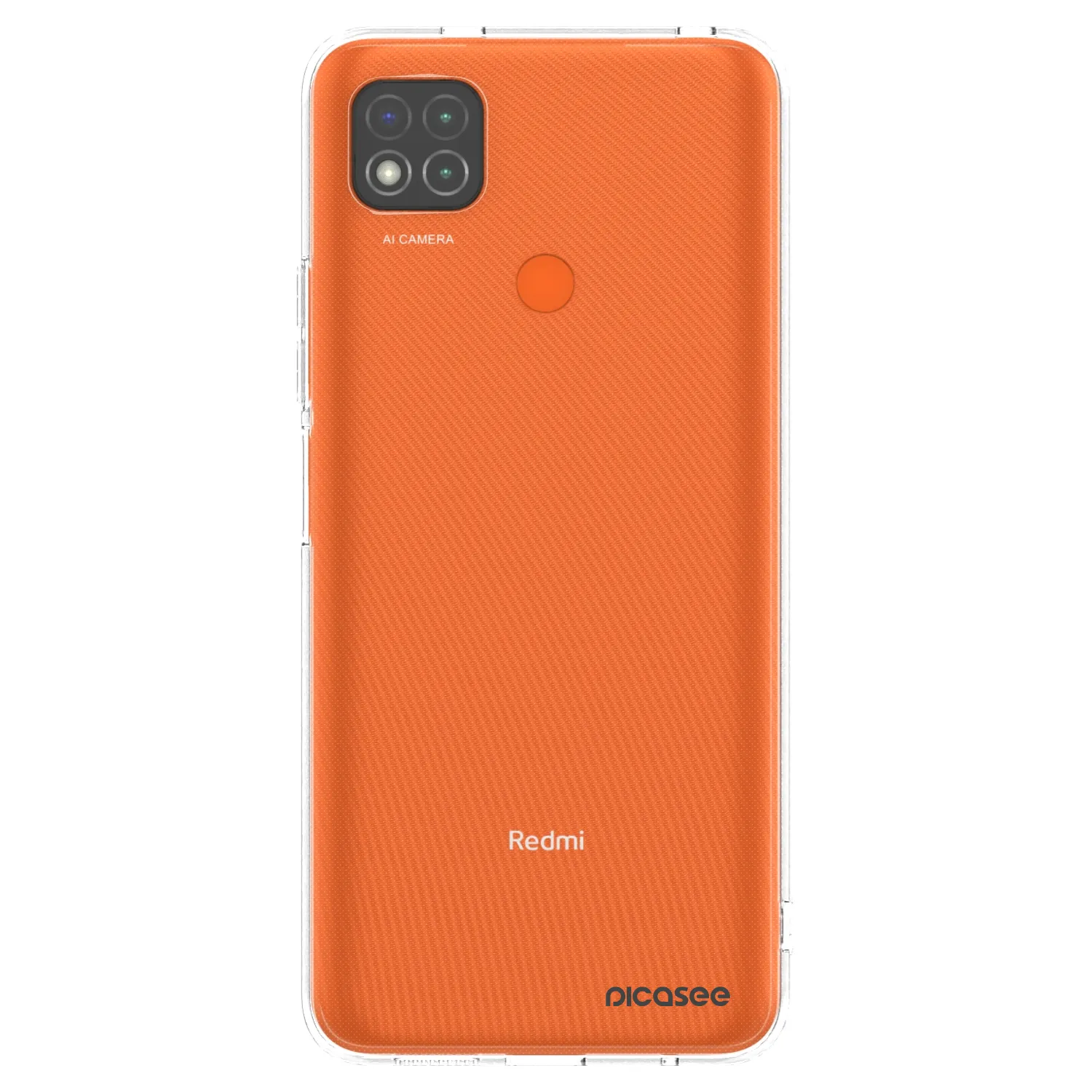 Picasee silikonowe przeźroczyste etui na Xiaomi Redmi 9C - Clear