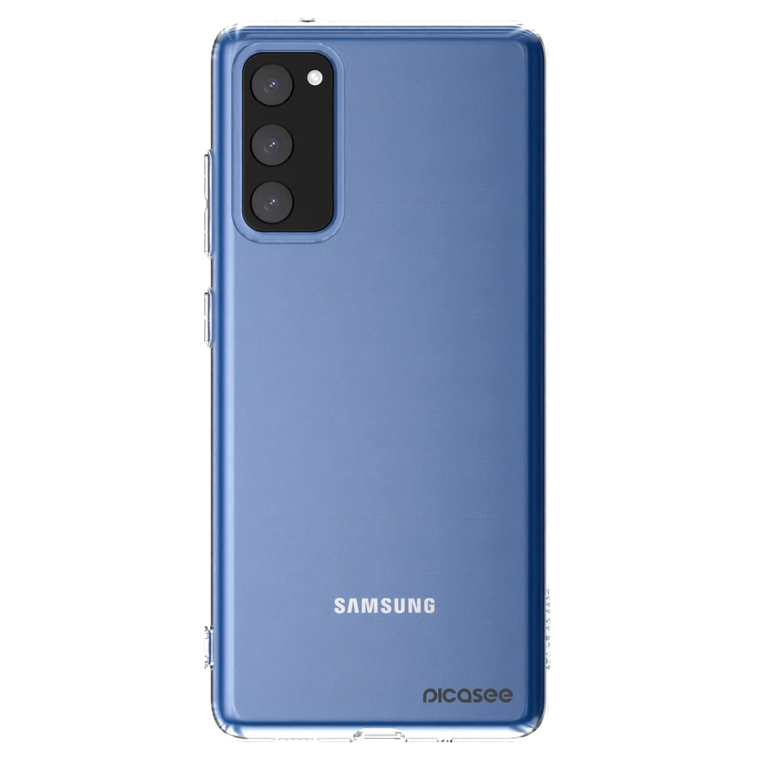 Picasee silikonowe przeźroczyste etui na Samsung Galaxy S20 FE - Clear