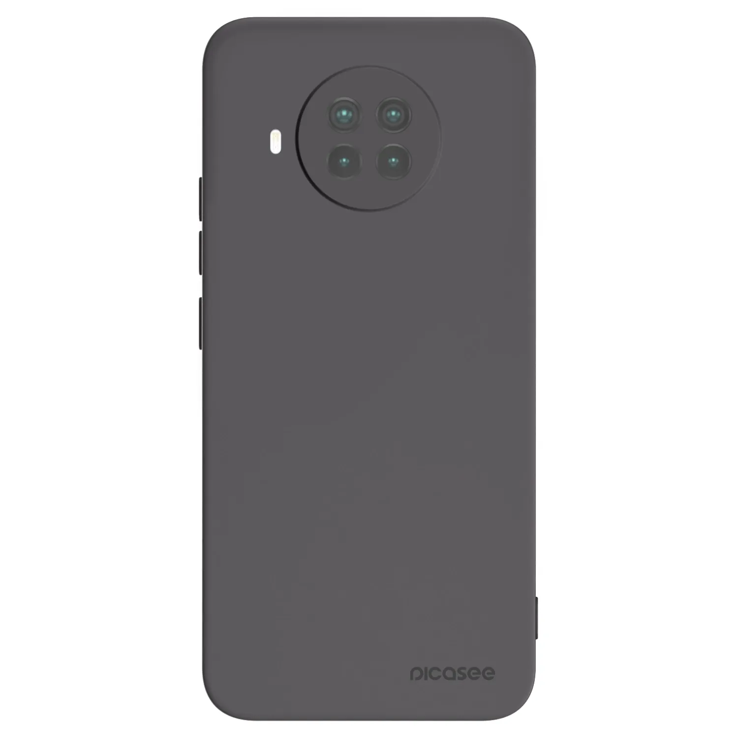Picasee silikonowe czarne etui na Xiaomi Mi 10T Lite - Clear