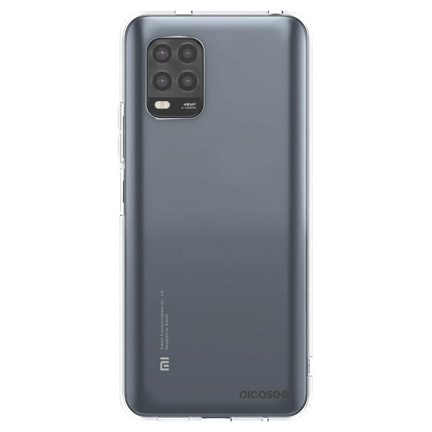 Picasee silikonowe przeźroczyste etui na Xiaomi Mi 10 Lite - Clear