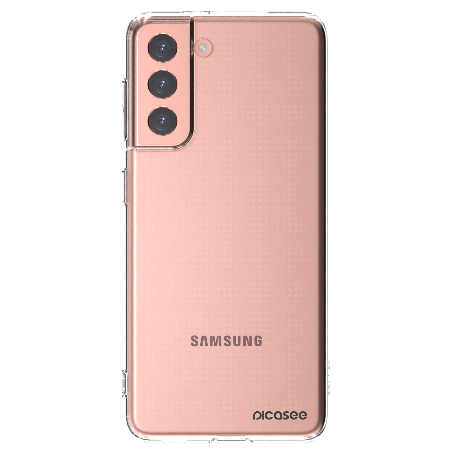 Picasee silikonowe przeźroczyste etui na Samsung Galaxy S21 5G G991B - Clear