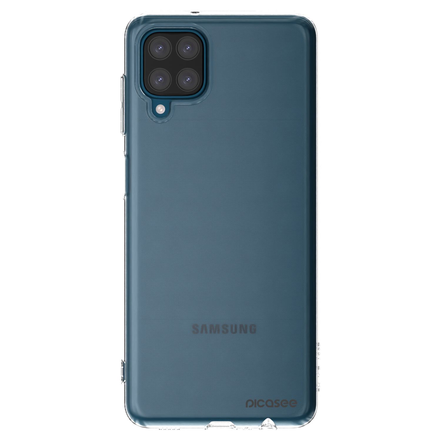 Picasee silikonowe przeźroczyste etui na Samsung Galaxy A12 A125F - Clear