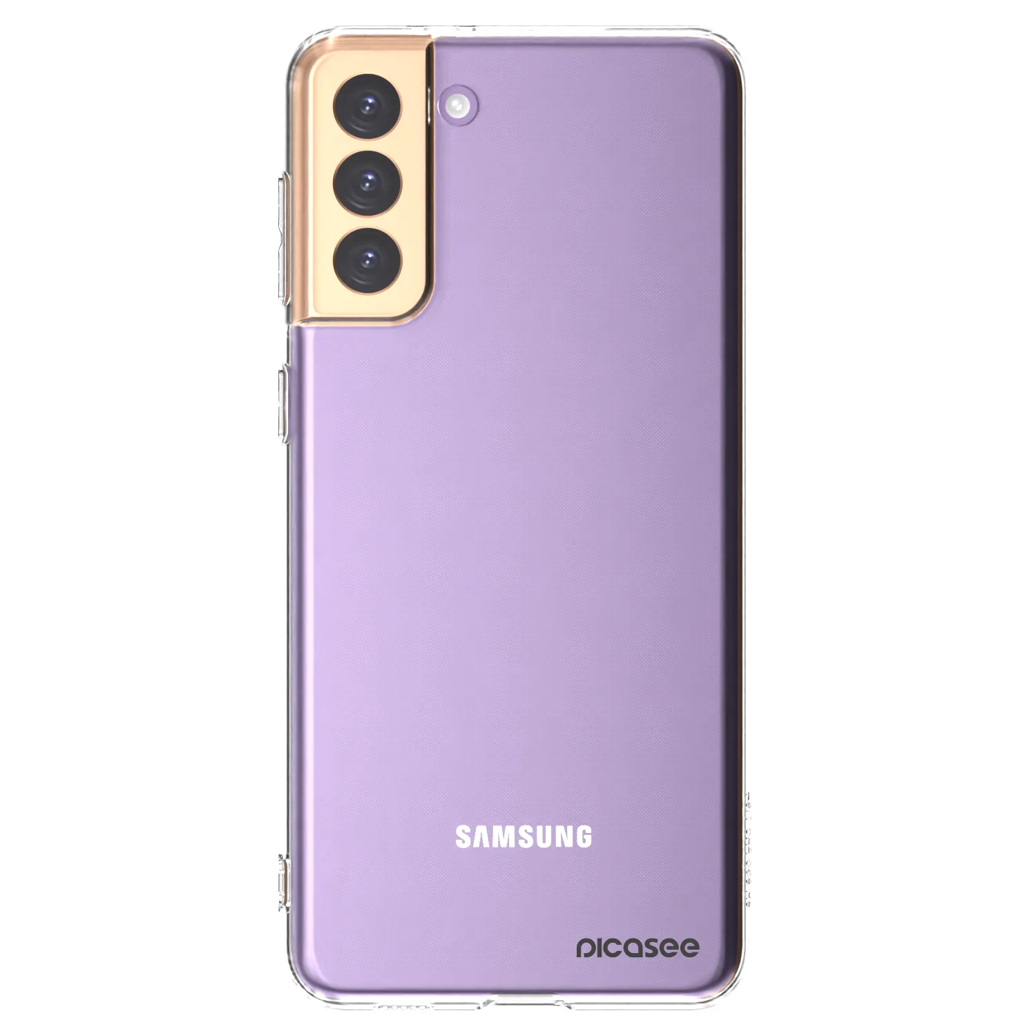 Picasee silikonowe przeźroczyste etui na Samsung Galaxy S21+ 5G G996F - Clear