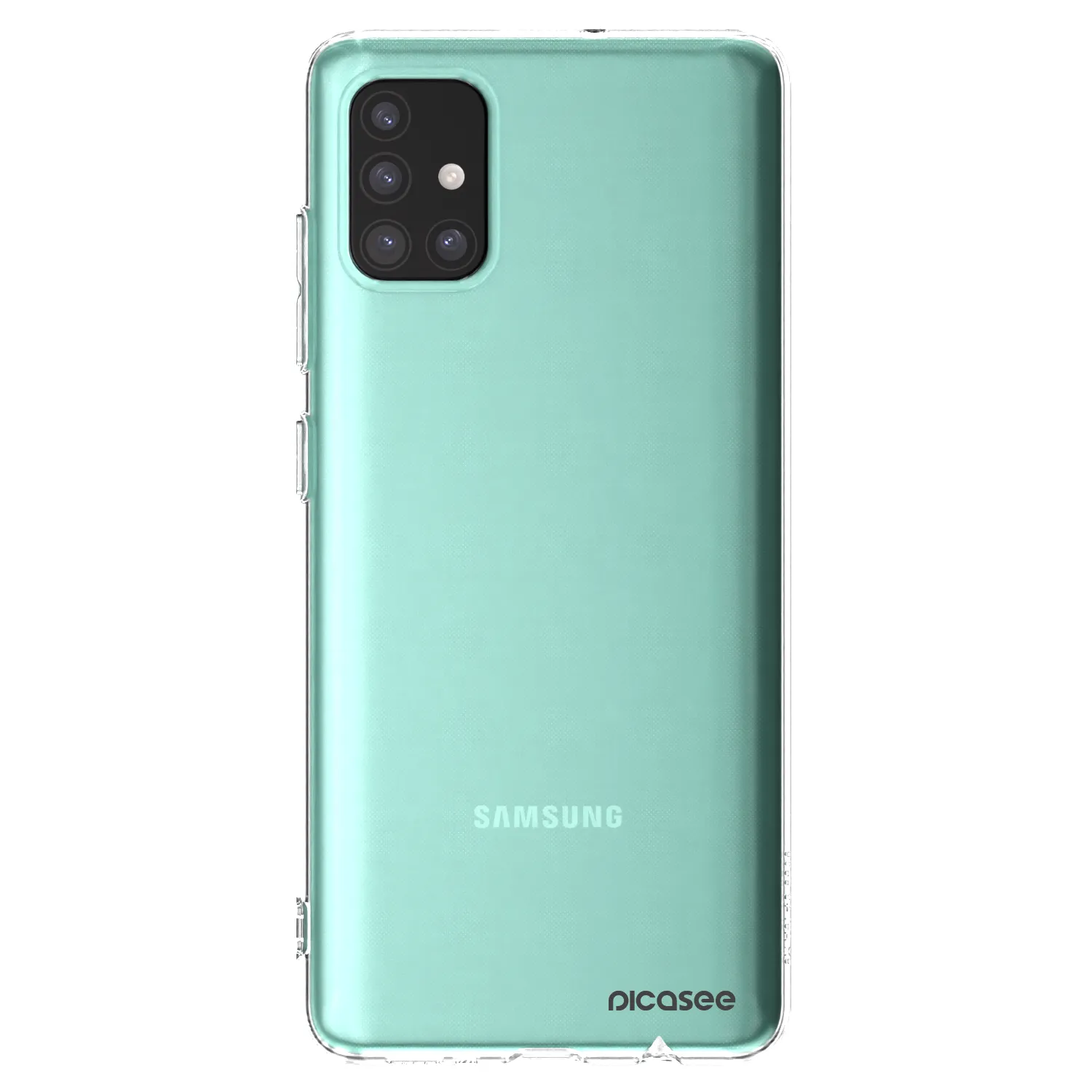 Picasee silikonowe przeźroczyste etui na Samsung Galaxy M31s - Clear