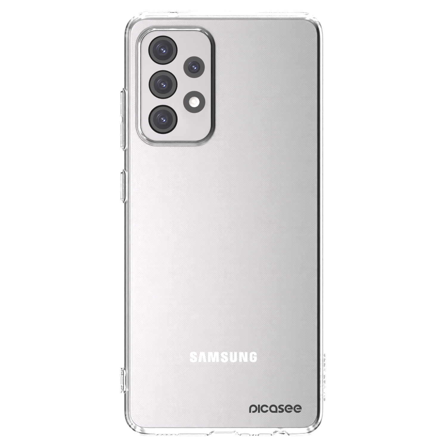 Picasee silikonowe przeźroczyste etui na Samsung Galaxy A52 5G A525F - Clear