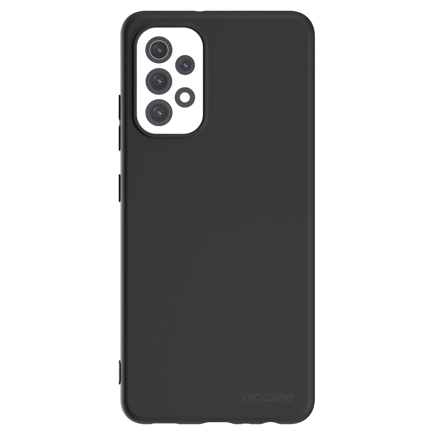 Picasee silikonowe czarne etui na Samsung Galaxy A32 5G A326B - Clear