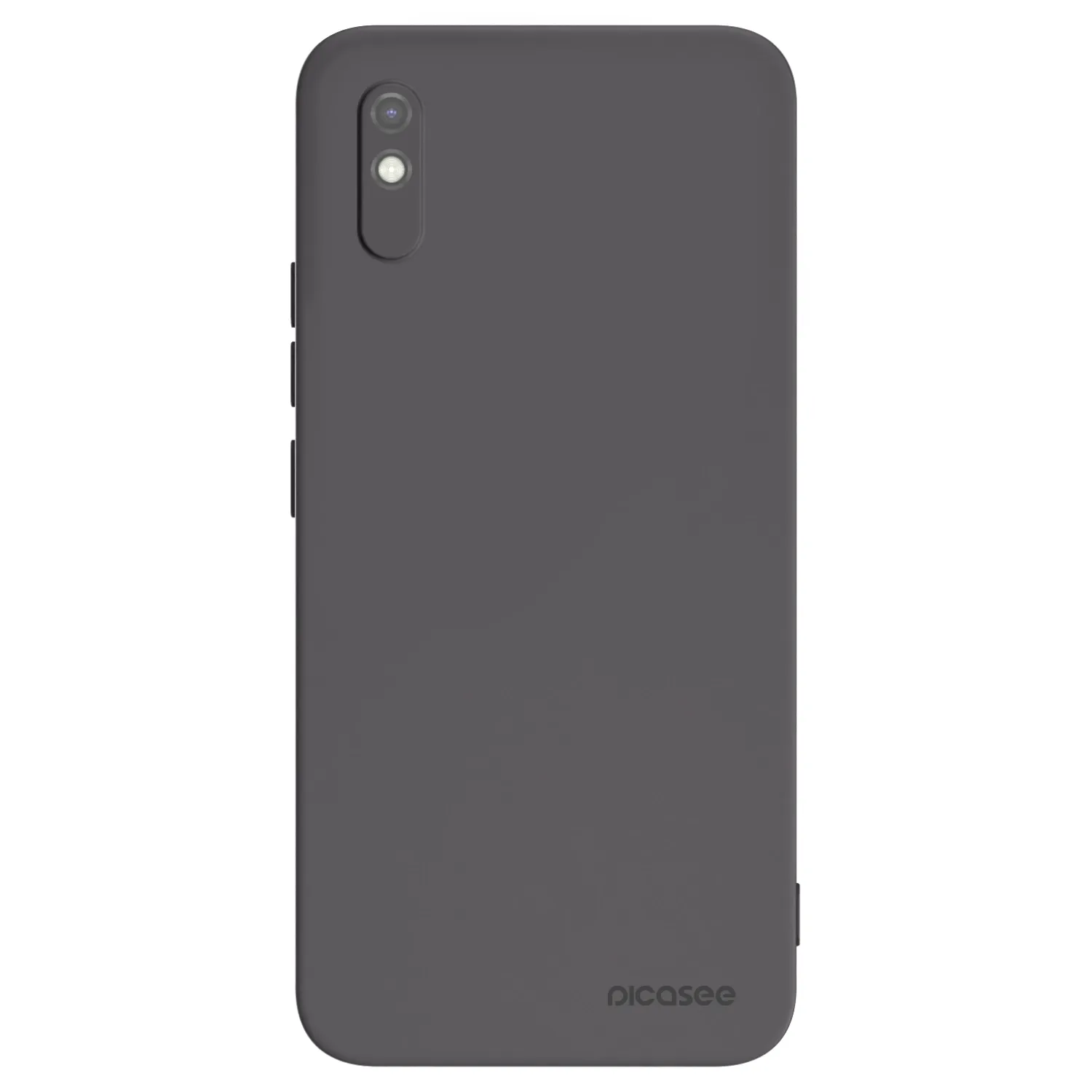 Picasee silikonowe czarne etui na Xiaomi Redmi 9AT - Clear