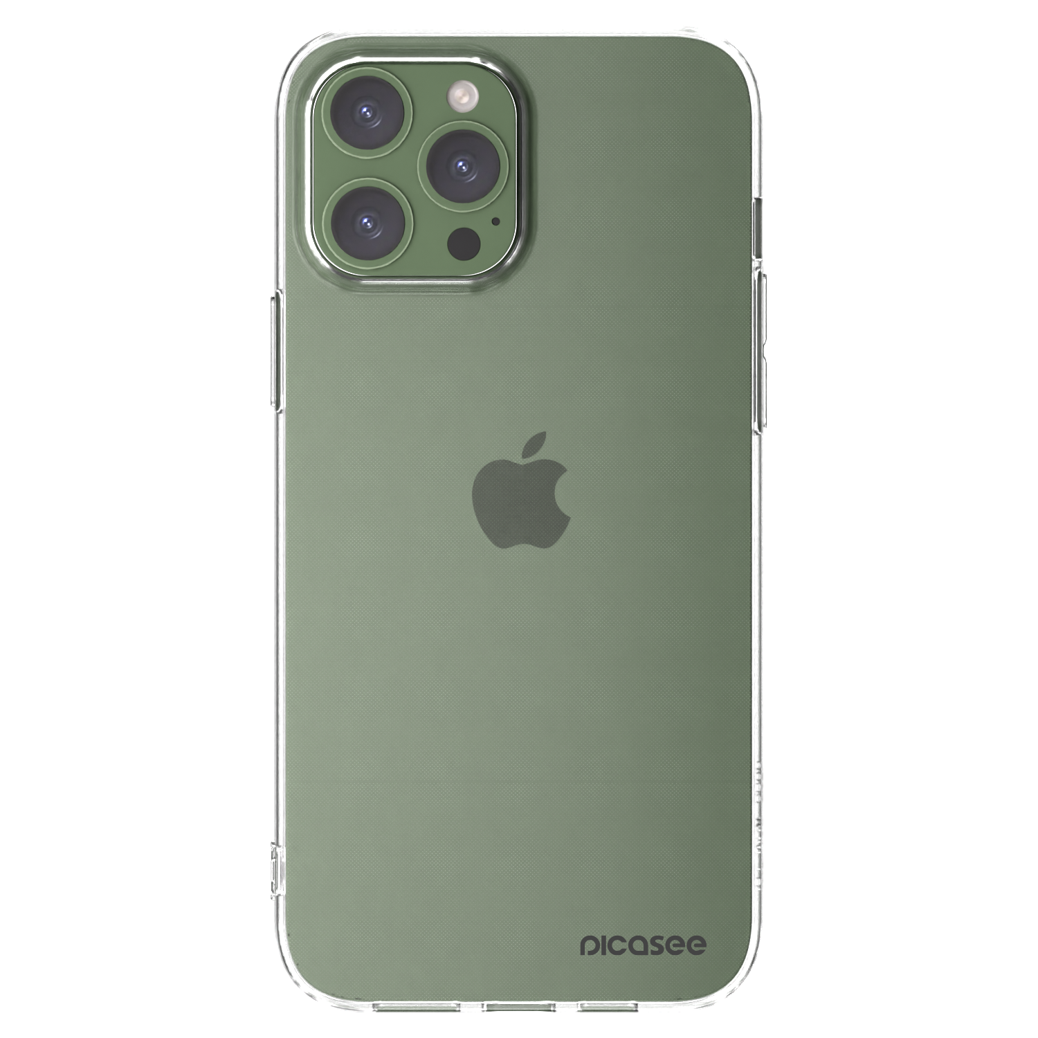 Picasee silikonowe przeźroczyste etui na Apple iPhone 13 Pro Max - Clear