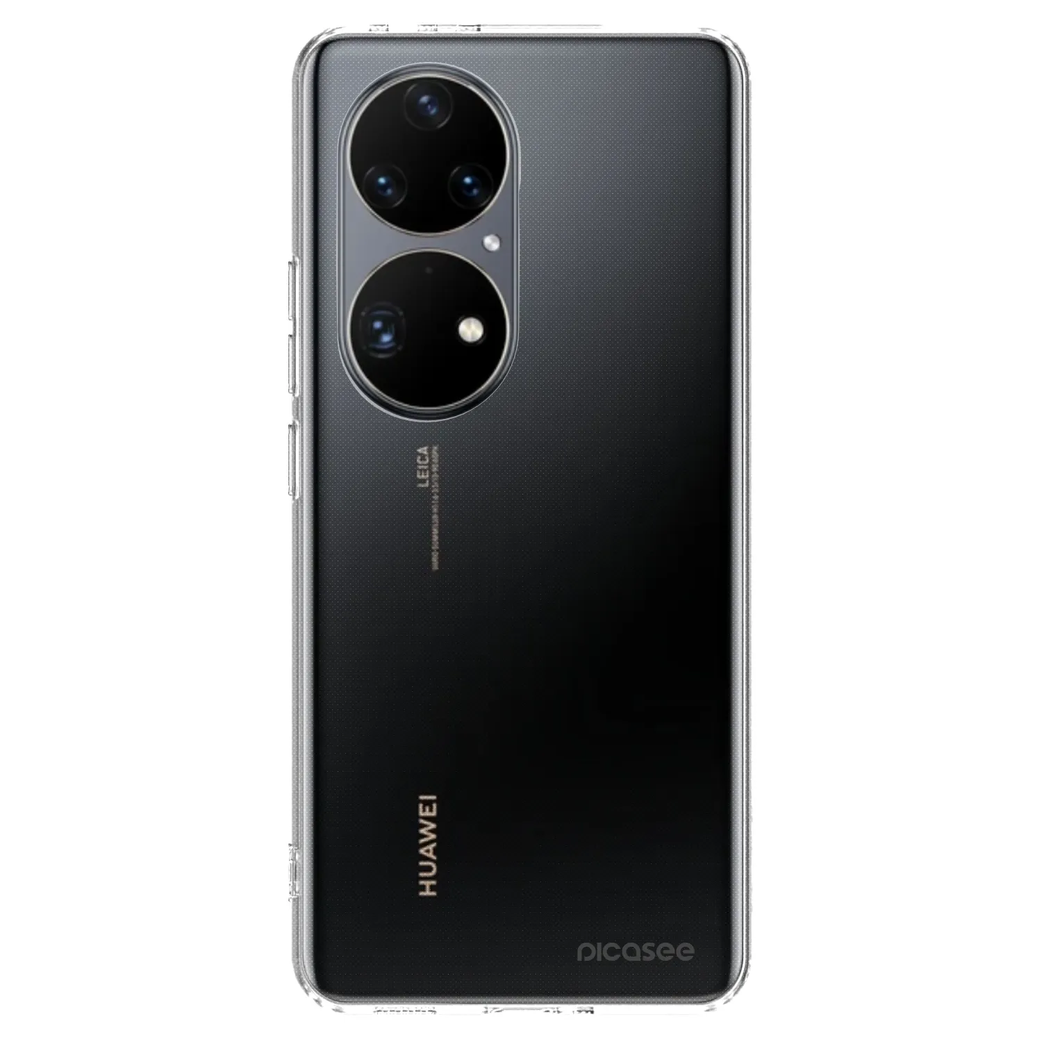 Picasee silikonowe przeźroczyste etui na Huawei P50 - Clear
