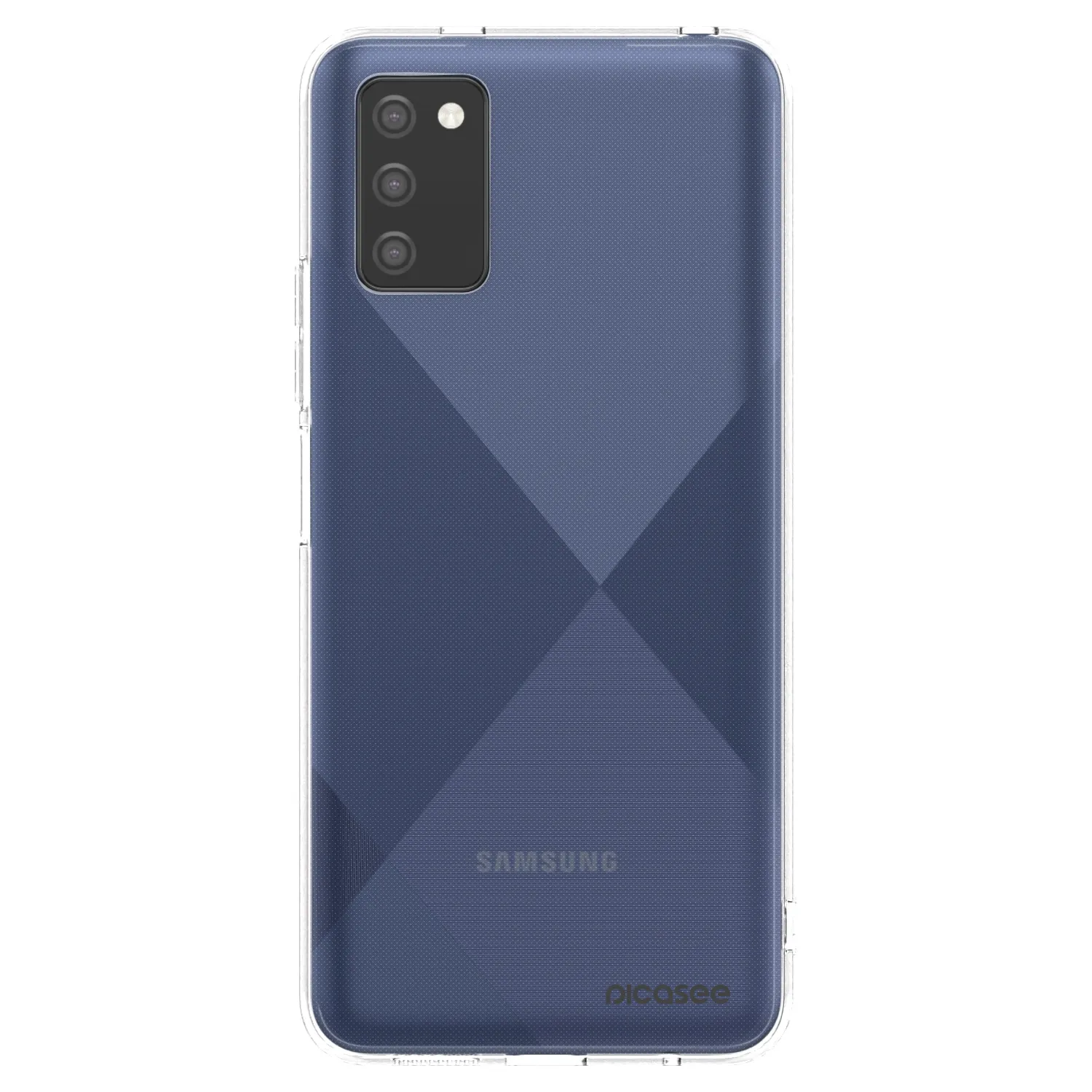 Picasee silikonowe przeźroczyste etui na Samsung Galaxy A02s A025G - Clear