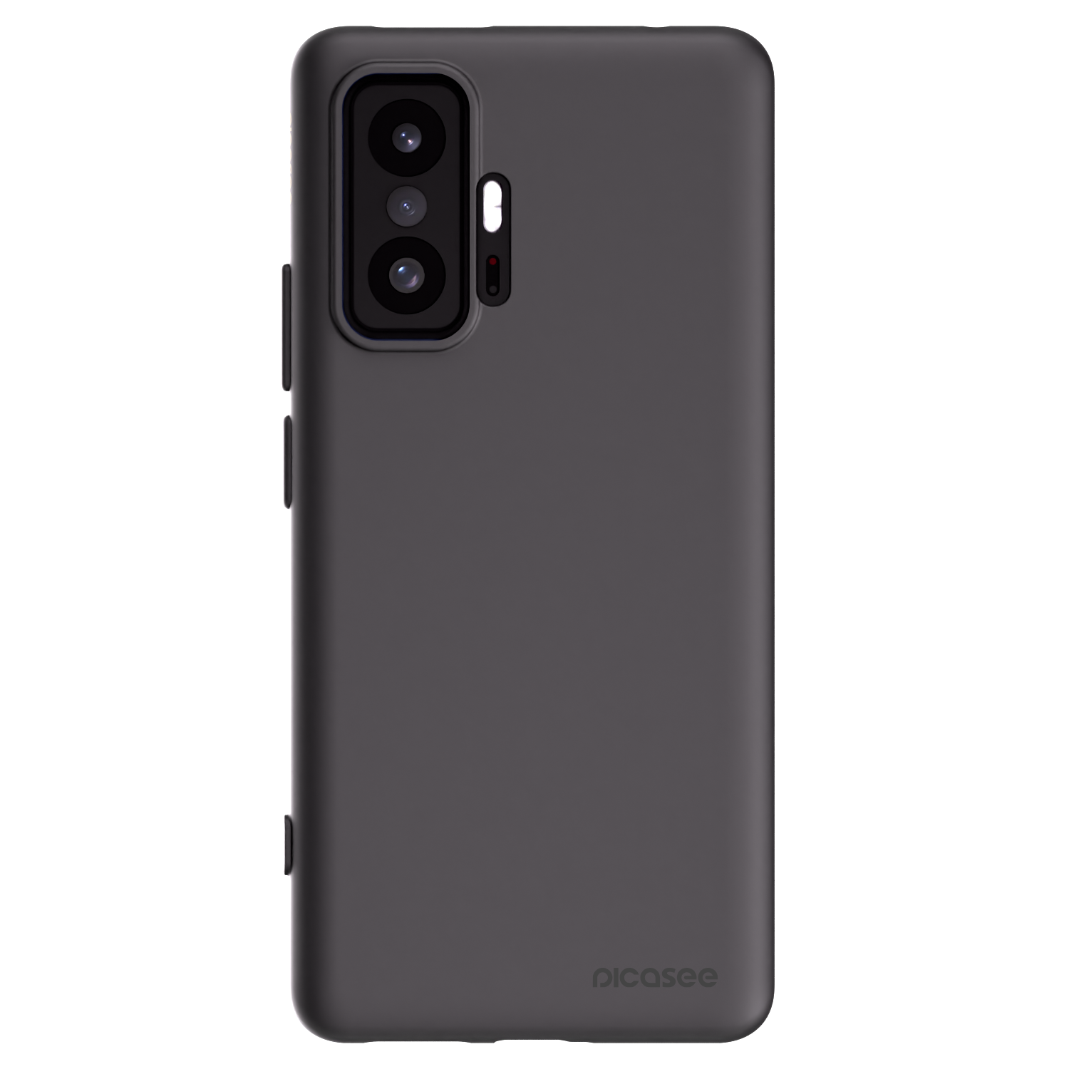 Picasee silikonowe czarne etui na Xiaomi 11T Pro - Clear