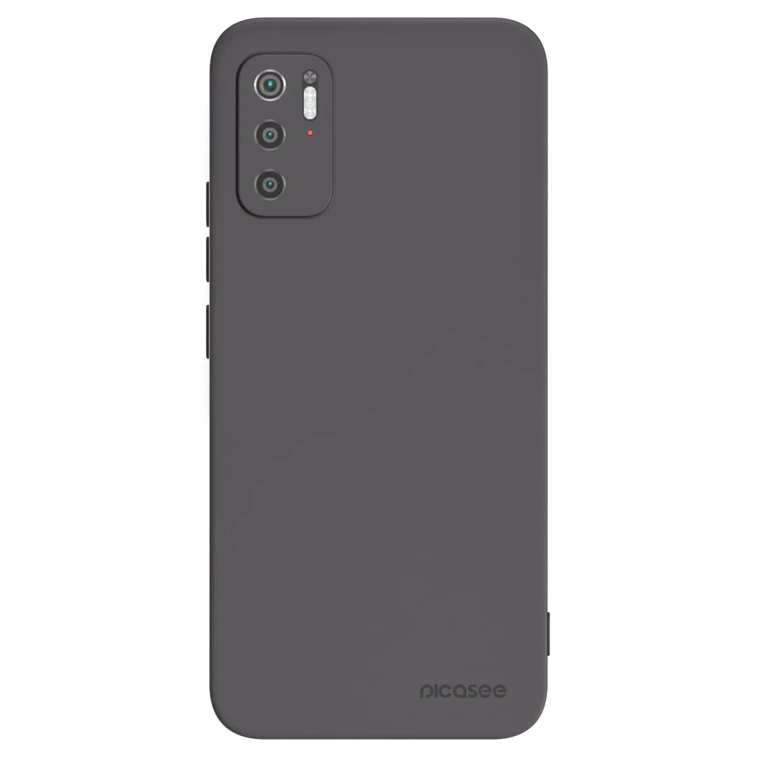 Picasee silikonowe czarne etui na Xiaomi Poco M3 Pro 5G - Clear