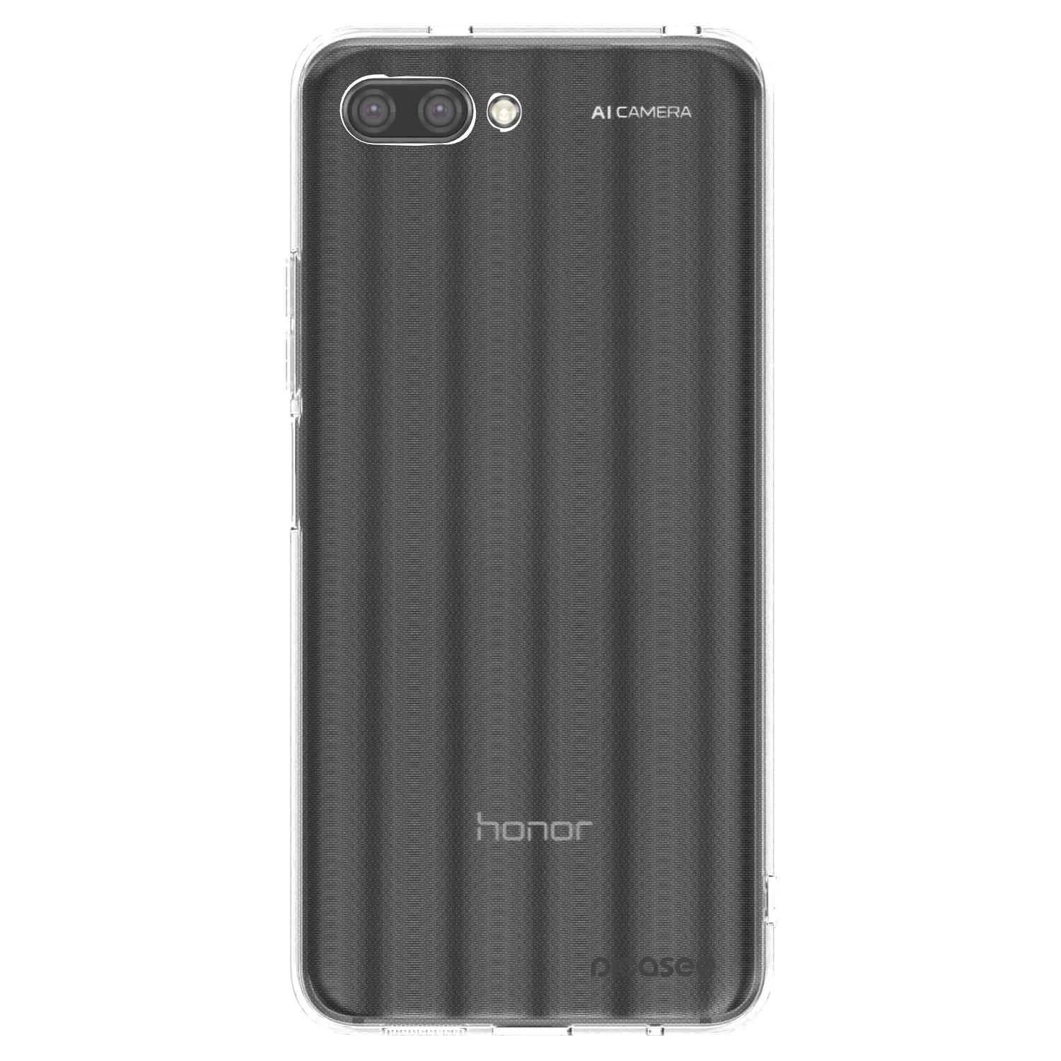 Picasee silikonowe przeźroczyste etui na Honor 10 - Clear