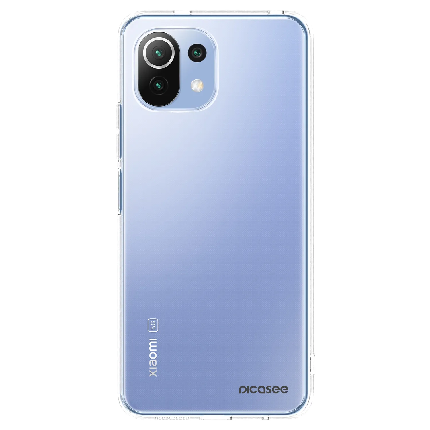 Picasee silikonowe przeźroczyste etui na Xiaomi 11 Lite 5G NE - Clear