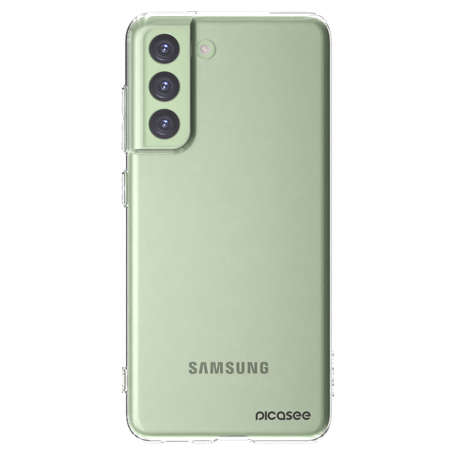 Picasee silikonowe przeźroczyste etui na Samsung Galaxy S21 FE 5G - Clear