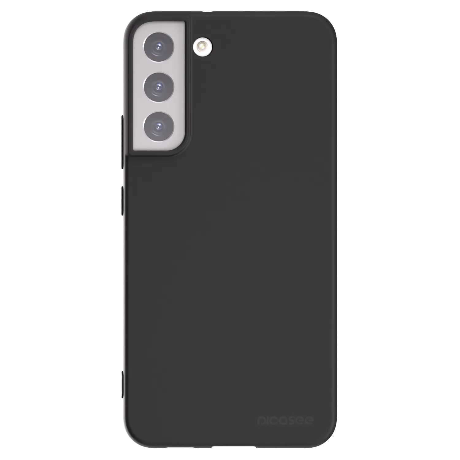 Picasee silikonowe czarne etui na Samsung Galaxy S22+ 5G - Clear