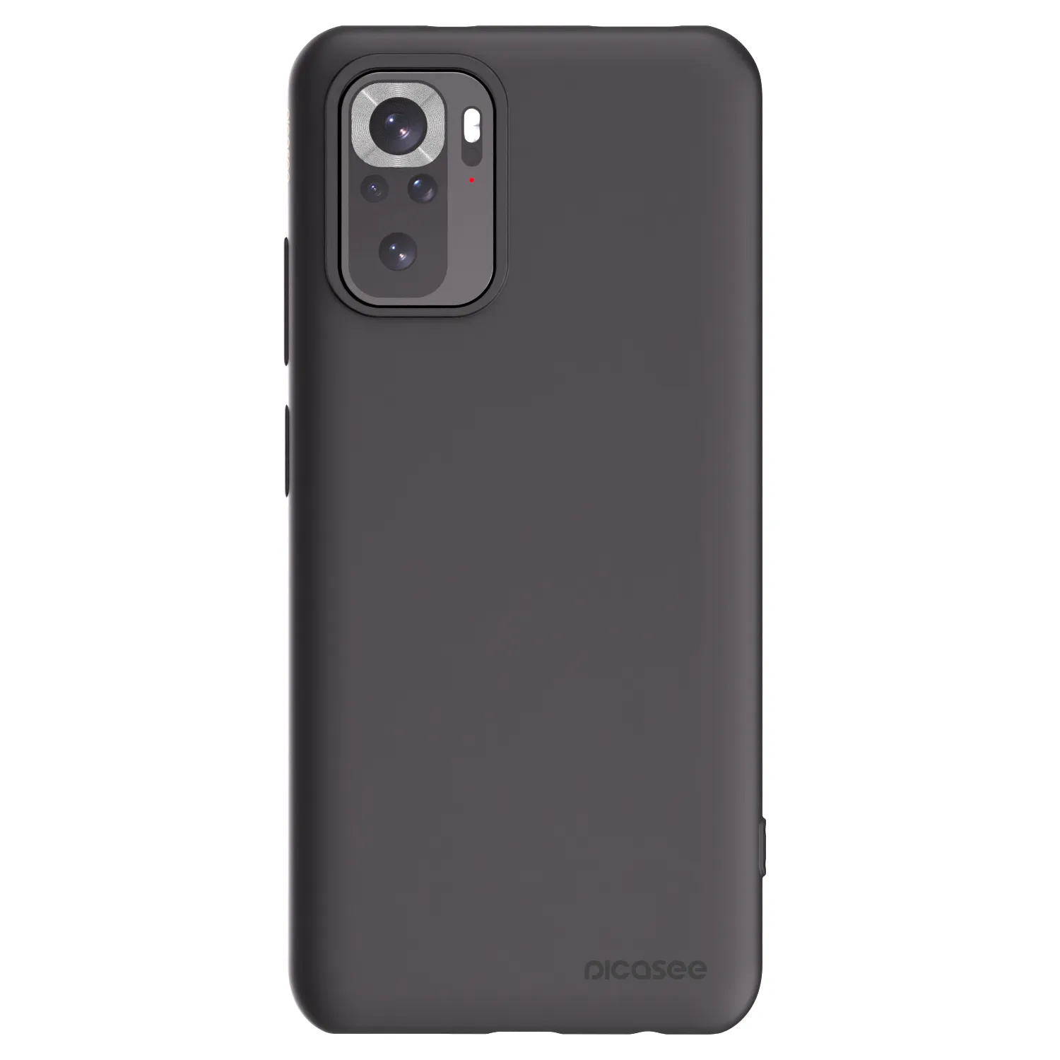 Picasee silikonowe czarne etui na Xiaomi Redmi Note 11S 4G - Clear