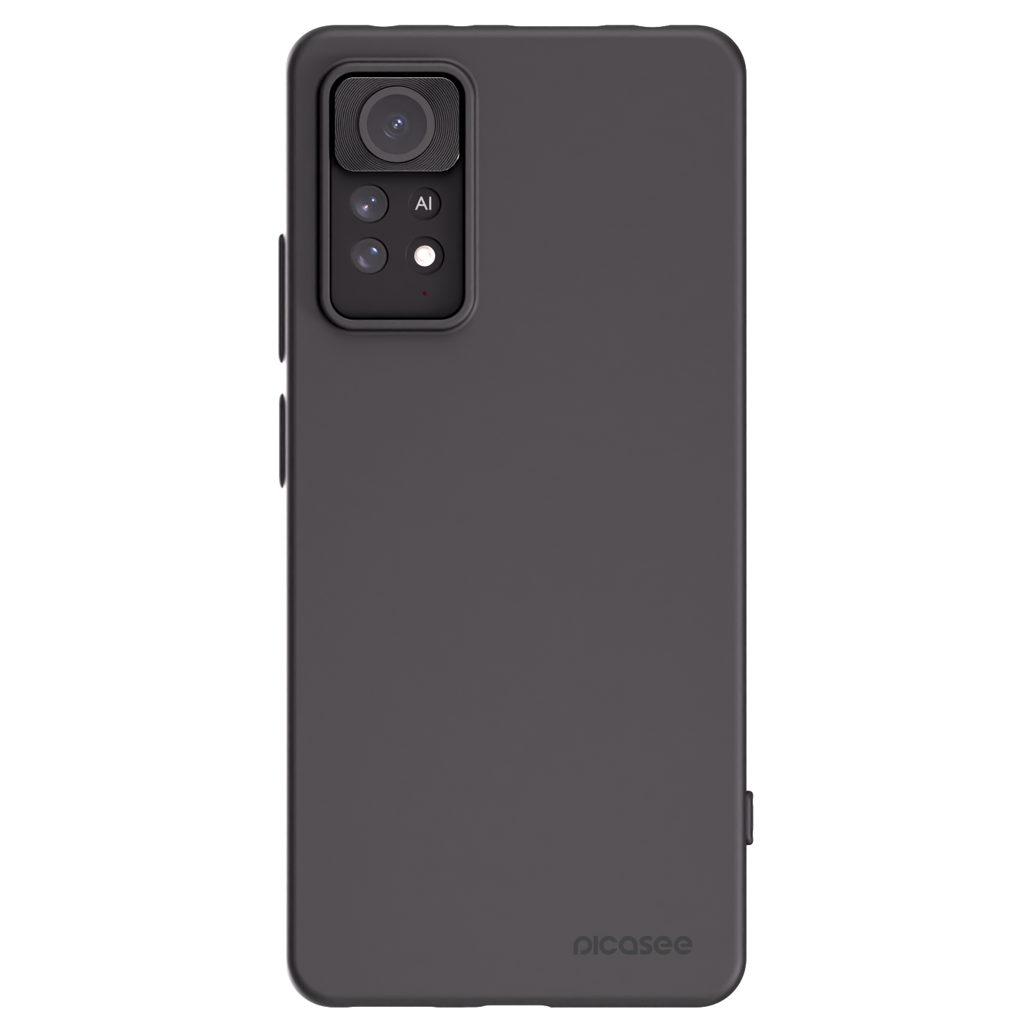 Picasee silikonowe czarne etui na Xiaomi Redmi Note 11 Pro - Clear