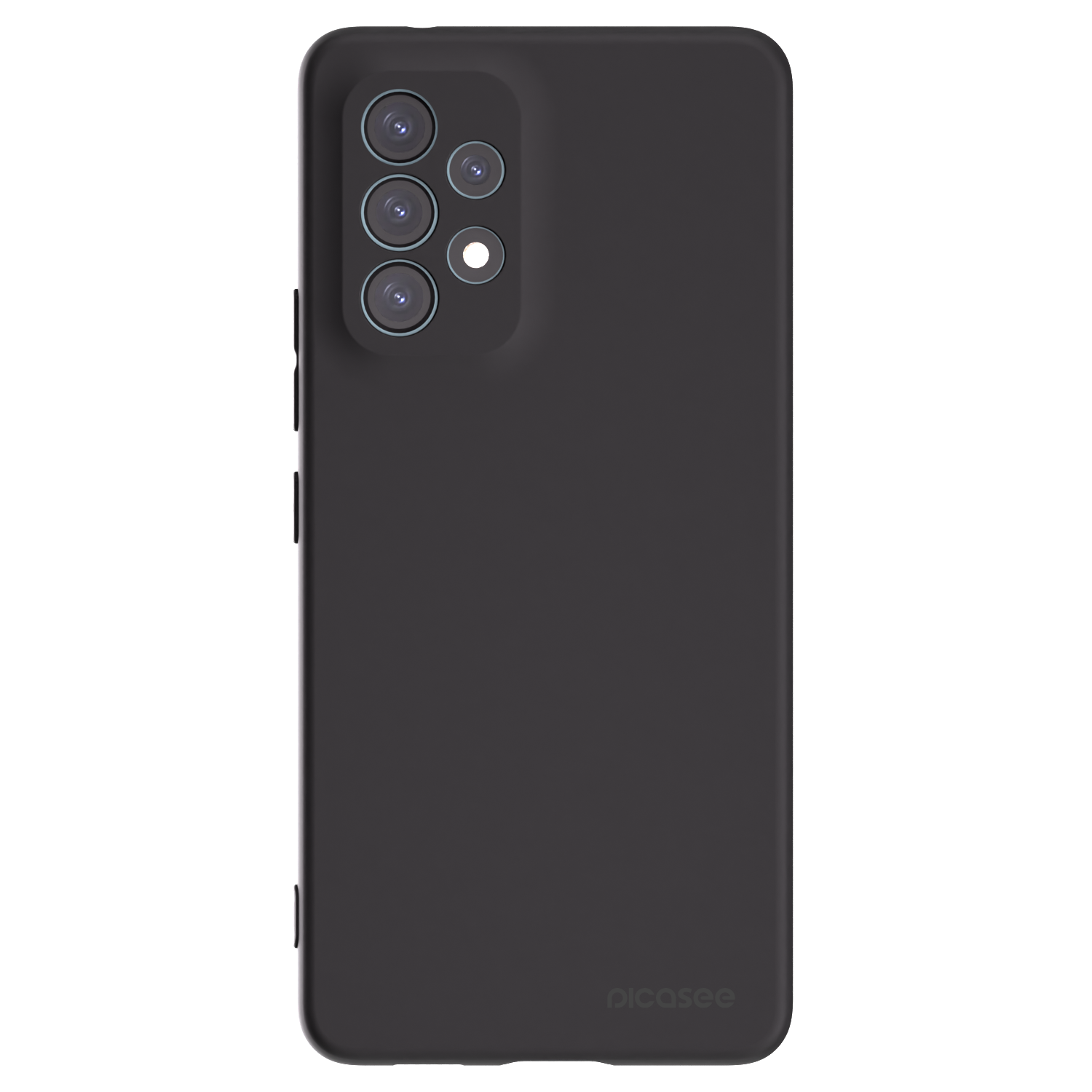 Picasee silikonowe czarne etui na Samsung Galaxy A53 5G A536 - Clear