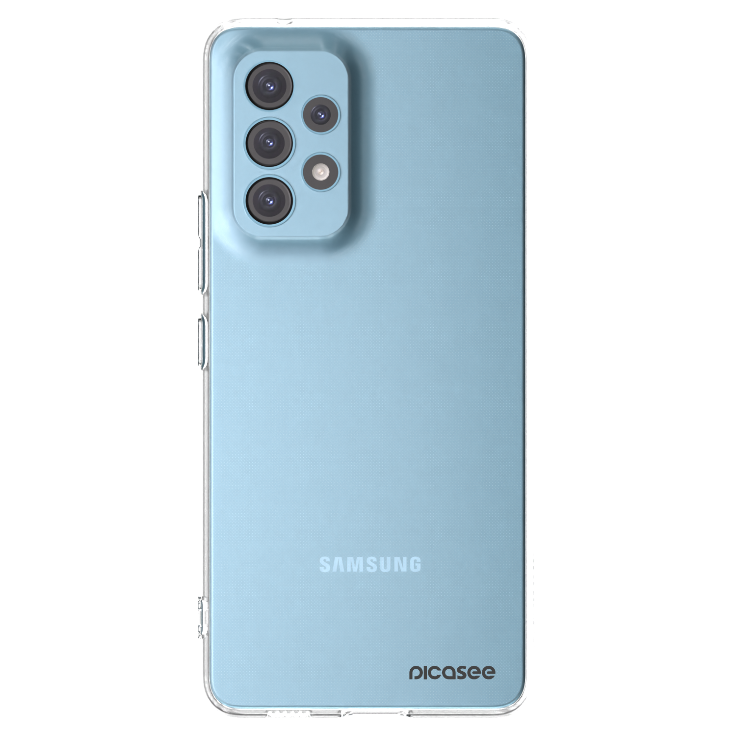 Picasee silikonowe przeźroczyste etui na Samsung Galaxy A53 5G A536 - Clear