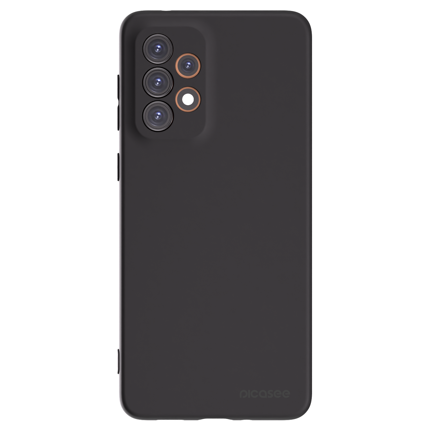 Picasee silikonowe czarne etui na Samsung Galaxy A33 5G A336 - Clear