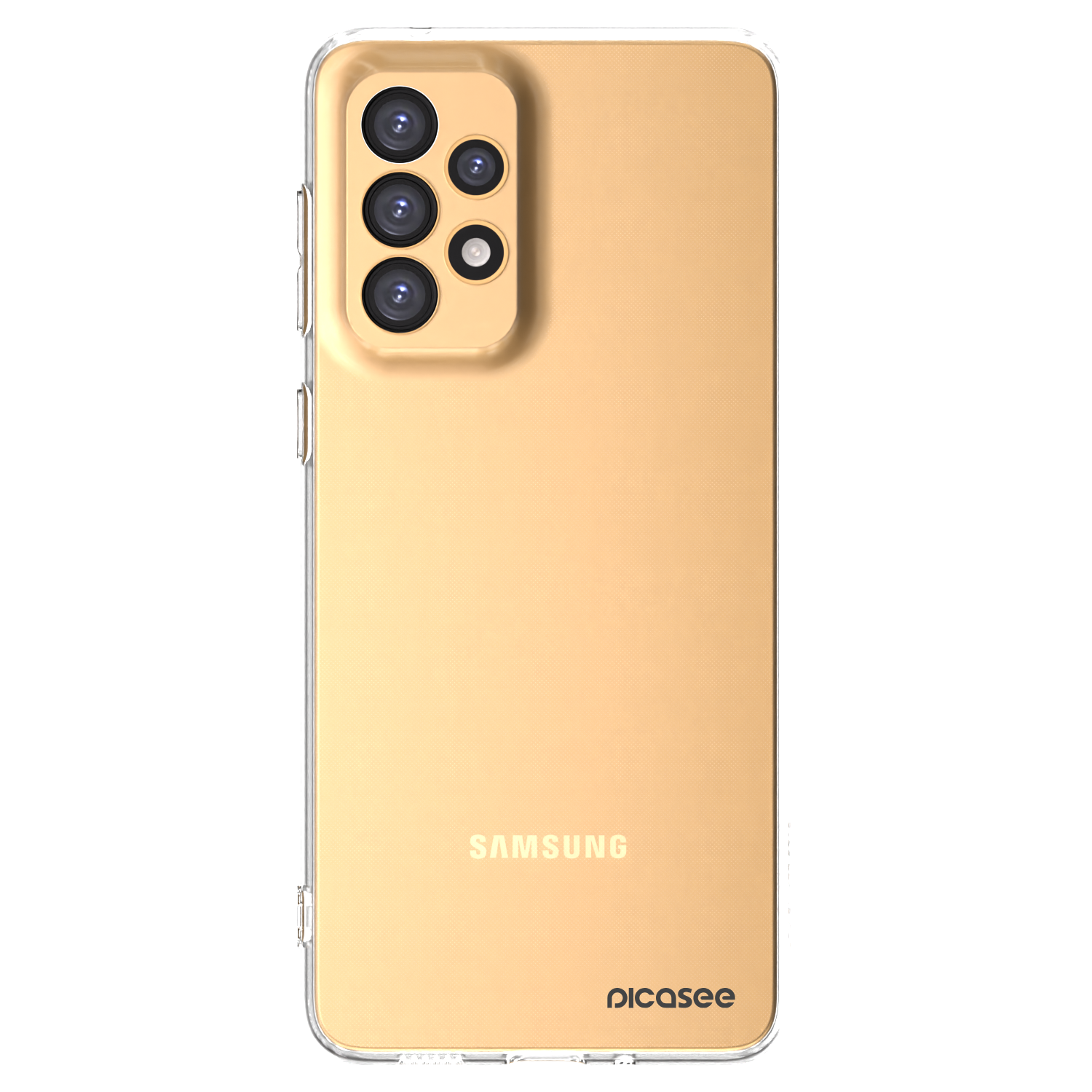 Picasee silikonowe przeźroczyste etui na Samsung Galaxy A33 5G A336 - Clear