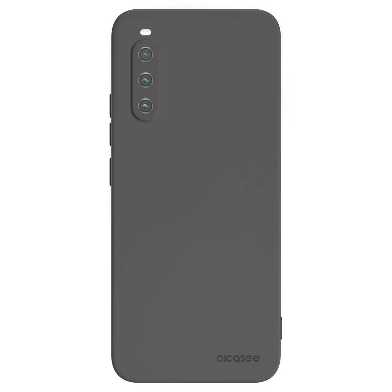 Picasee silikonowe czarne etui na Sony Xperia 10 IV 5G - Clear