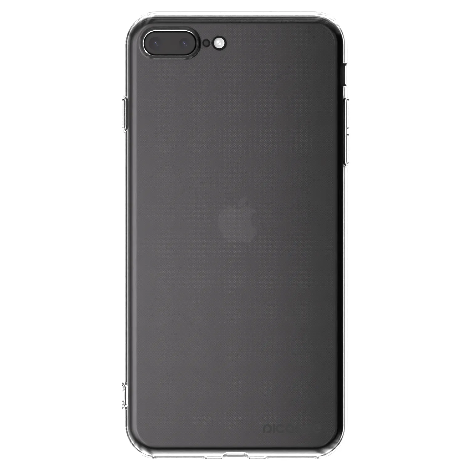 Picasee silikonowe przeźroczyste etui na Apple iPhone 8 Plus - Clear