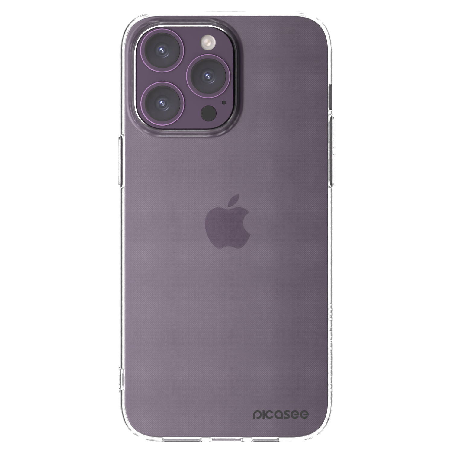 Picasee silikonowe przeźroczyste etui na Apple iPhone 14 Pro Max - Clear