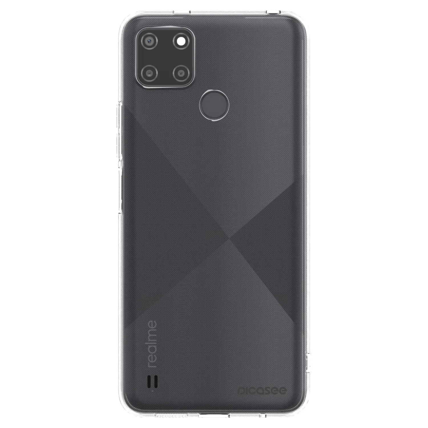 Picasee silikonowe przeźroczyste etui na Realme C21Y - Clear