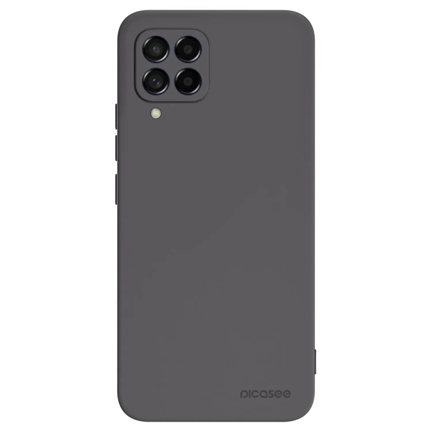 Picasee silikonowe czarne etui na Samsung Galaxy M53 5G - Clear