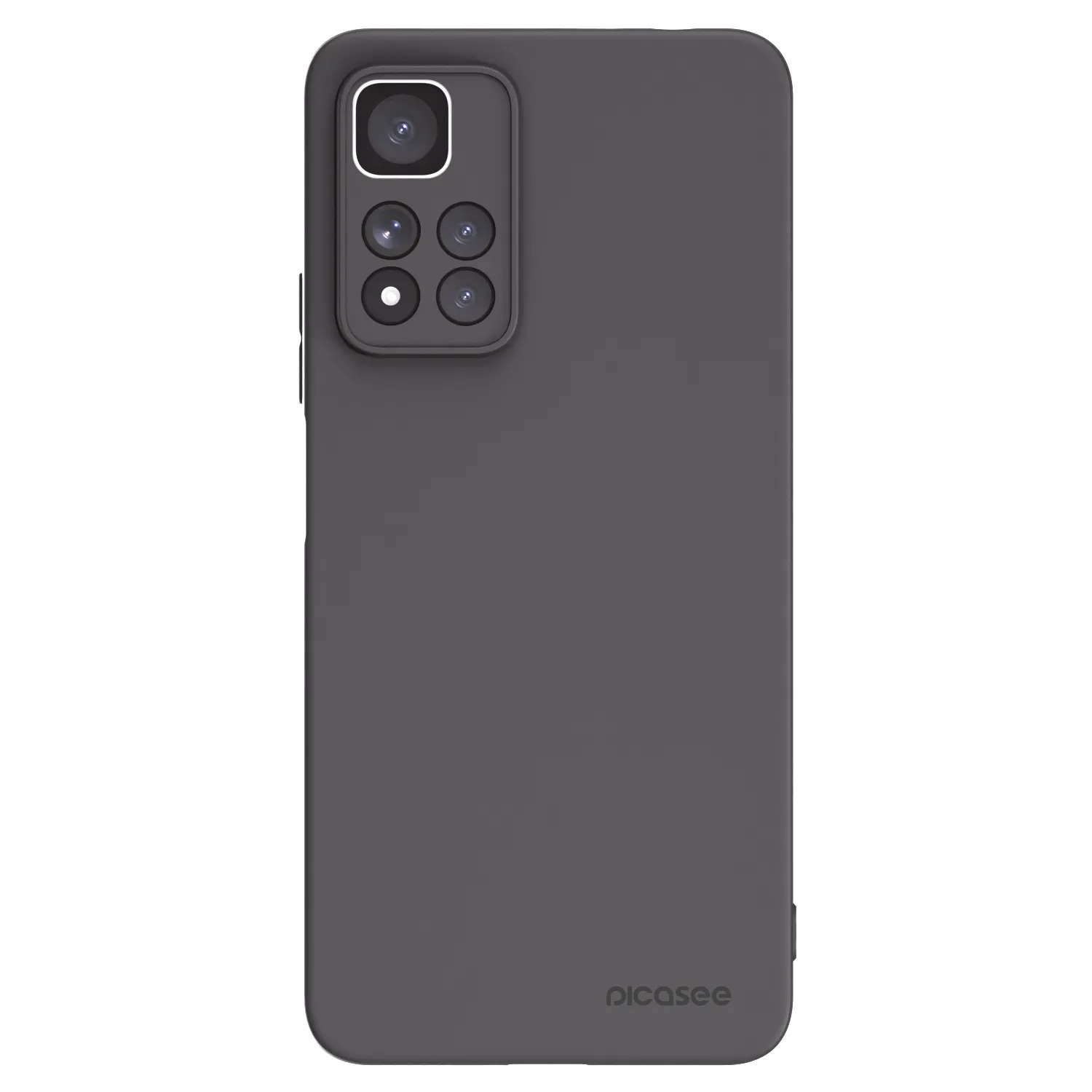 Picasee silikonowe czarne etui na Xiaomi Redmi Note 11 Pro+ 5G - Clear