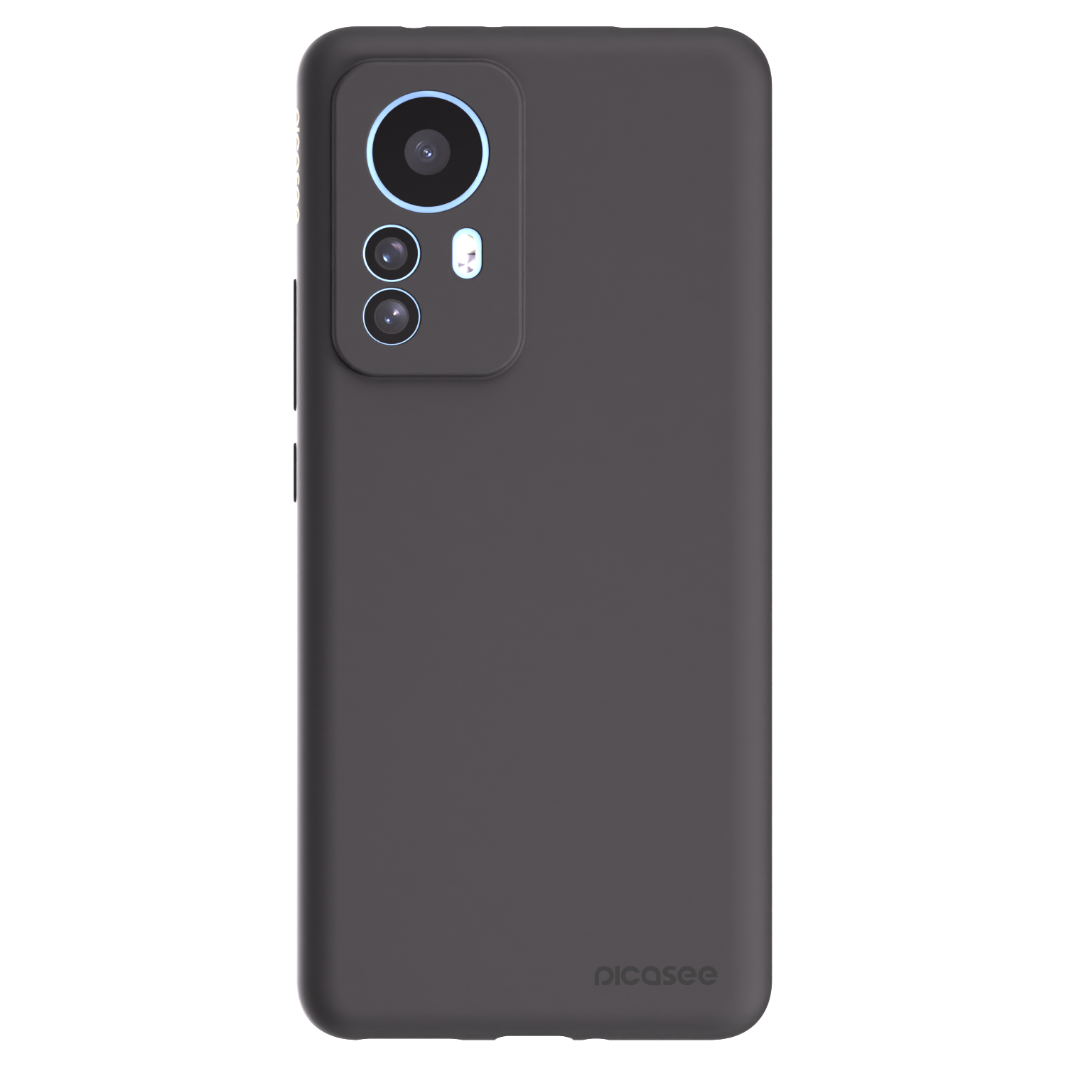 Picasee silikonowe czarne etui na Xiaomi 12T Pro - Clear