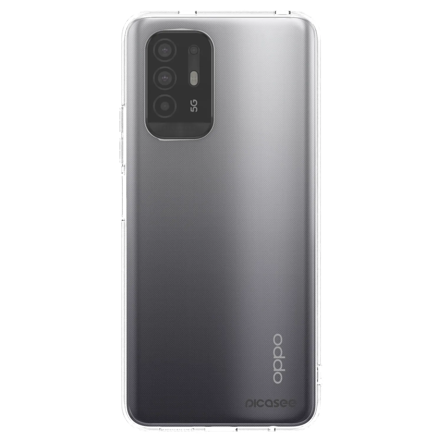 Picasee silikonowe przeźroczyste etui na OPPO A94 5G - Clear